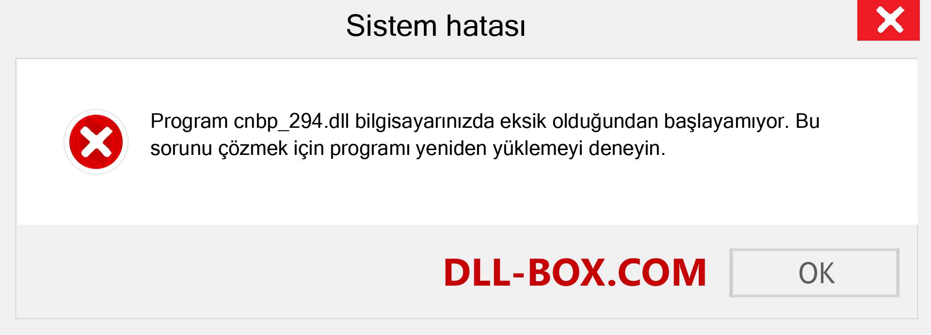 cnbp_294.dll dosyası eksik mi? Windows 7, 8, 10 için İndirin - Windows'ta cnbp_294 dll Eksik Hatasını Düzeltin, fotoğraflar, resimler